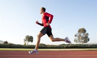 Correr es un gran ejercicio para mejorar el poder de un hombre. 