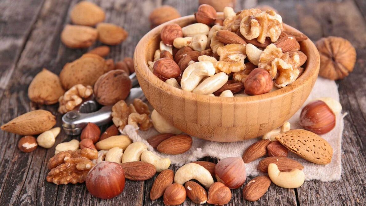frutos secos para aumentar la potencia