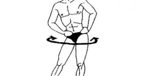 La rotación de la pelvis es un ejercicio simple pero efectivo para la fuerza en los hombres