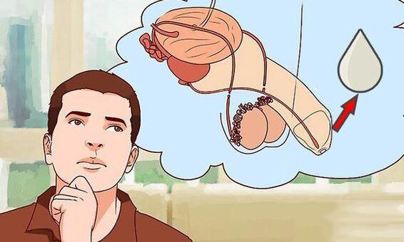 descarga en hombres cuando se emocionan